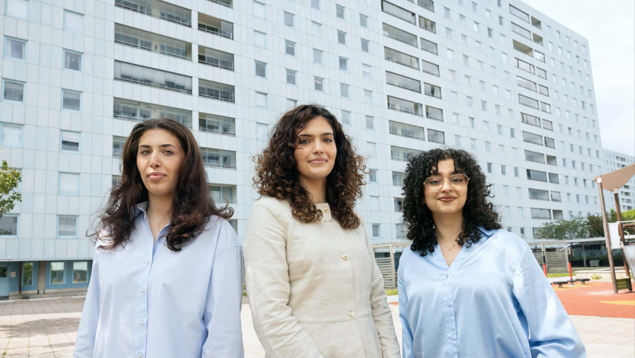 Kostandina Vila, Sabrina Lilo och Negar Tavassoli Dinani — Grundare av Miljonprogrammets Jurister
